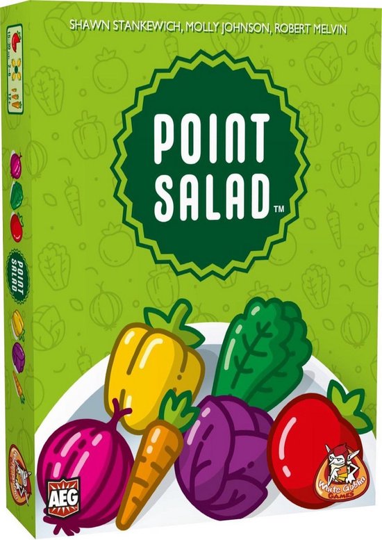 White Goblin Games Point Salad - Kaartspel voor de hele familie