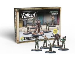 Fallout: Wasteland Warfare - Gunners: Core Box - Uitbreiding - Modiphius Entertainment - Ongeschilderd