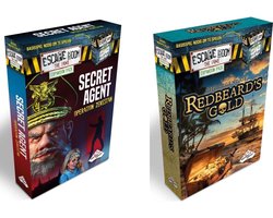 Escape Room Uitbreidingsbundel - 2 Stuks - Uitbreiding Redbeard's Gold & Uitbreiding Secret Agent