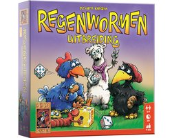 999 Games - Regenwormen Uitbreiding - Dobbelspel