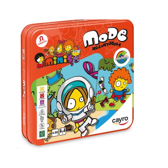 SnelShoppen - Cayro Knipmodus Bordspel voor Kinderen - Fantasie Ontwikkeling - Grappige Kledingwissel Spel - 1 Speler - Geschikt voor 4 tot 99 Jaar