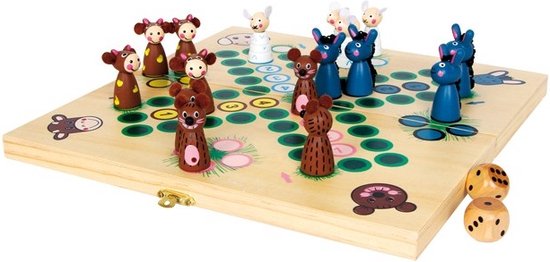 Small Foot - Houten Ludospel Boerderijdieren