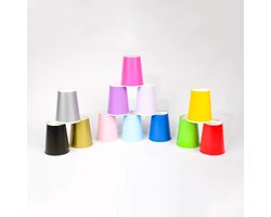 Bekers Karton Donker Blauw - 28 stuks - Kartonnen Bekers 250ml - Wegwerp bekers - Bekers Karton Verjaardag Kinderen - Kinder Feestje Kind - Limonadebekers - Koffie / Siroop - Bekers Papier - 28 Stuks van 250 ml Donkerblauw