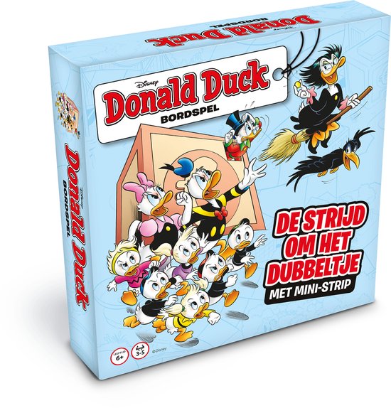 Disney Donald Duck Bordspel - Familiespel voor 2-5 spelers - 6+ jaar