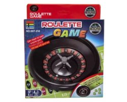 Kidsfun roulette spel - compact roulette speelgoed 17 cm.