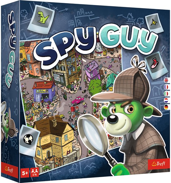 Trefl Spy Guy France - Detective Bordspel - Vanaf 5 jaar