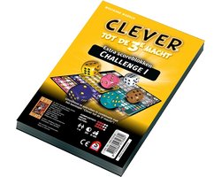 999 Games - Scoreblokken - Clever tot de 3e macht- Challenge - Dobbelspel