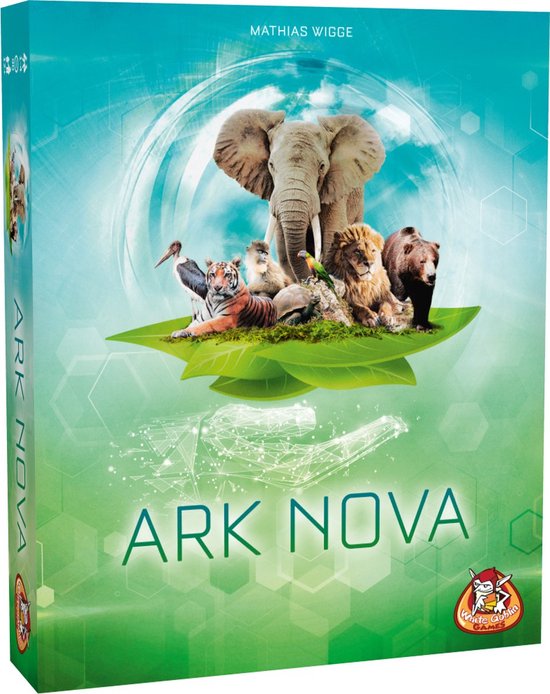 White Goblin Games - Ark Nova - expertspel - 1 tot 4 spelers - 90 minuten - Vanaf 14 jaar
