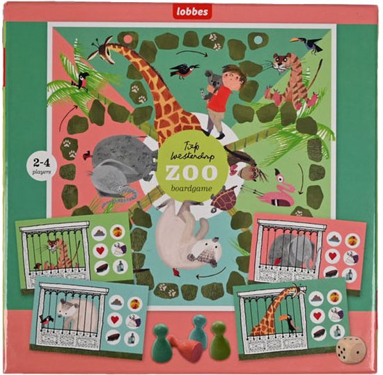Lobbes Dieren van Fiep Bordspel