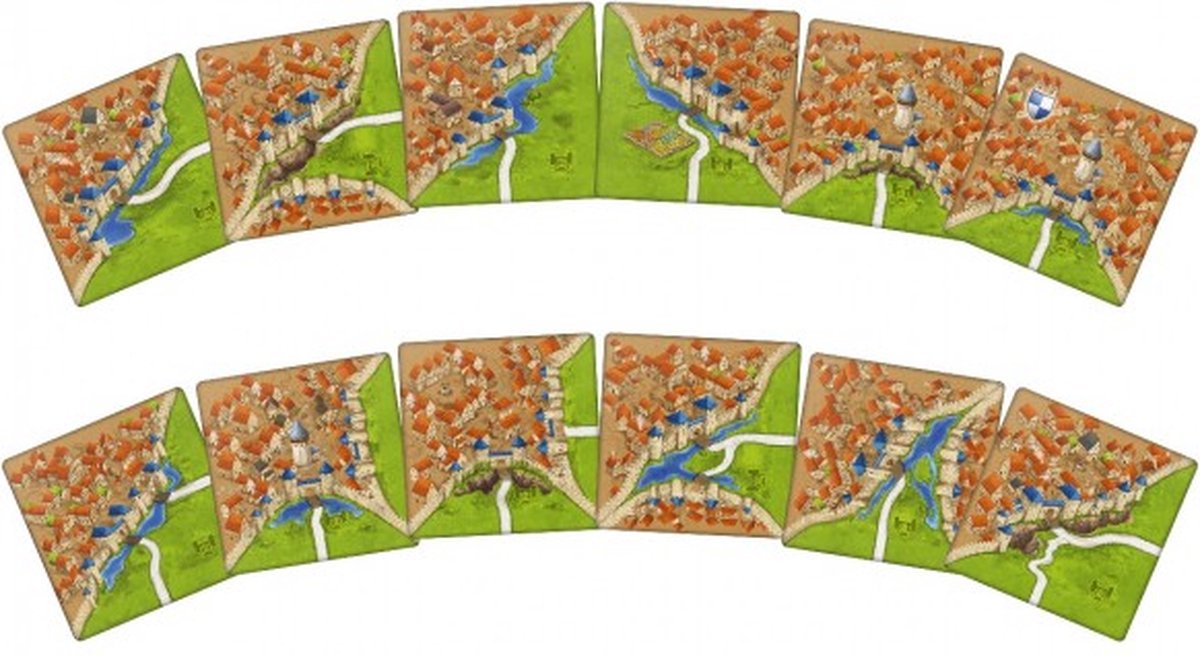 Carcassonne Mini Uitbreiding - De Ophaalbruggen 3.0