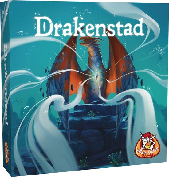White Goblin Games - Drakenstad - 2 persoonsspel - 2 spelers - Snel en verslavend - 20 minuten - Vanaf 8 jaar
