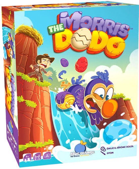 Morris the Dodo - Geronimo Games - Blue Orange - Kinderspel - Bordspel - Geschikt vanaf 3 Jaar - 2-4 Spelers -