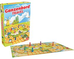 Goliath Ganzenbord Travel – Bordspel – Reisspel – Hollandse gezelligheid