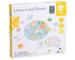 Classic World houten bordspel waterlelie educatief speelgoed.