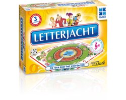 Megableu Letterjacht - Educatief Taalspel voor Kinderen - Woordspel in samenwerking met Van Dale - Vanaf 6 Jaar - Bekroond Bordspel