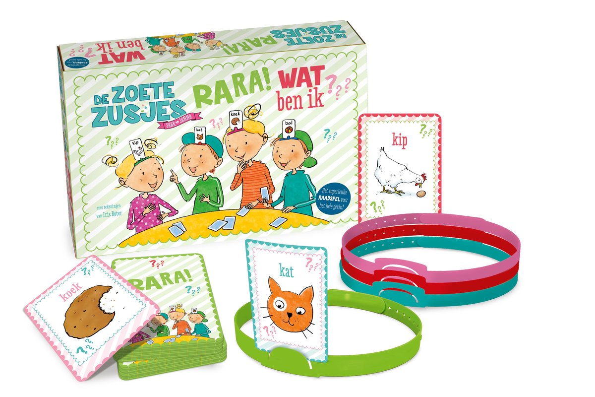 De Zoete Zusjes - De Zoete Zusjes rara wat ben ik-spel