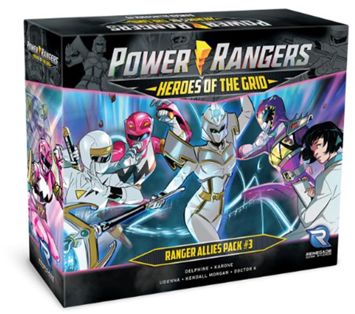 Power Rangers Heroes of the Grid Ranger Allies #3 - Bordspel - Engelstalig - Renegade Game Studios