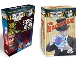 Escape Room Uitbreidingsbundel - 2 Stuks - Uitbreiding Magician & Uitbreiding Secret Agent