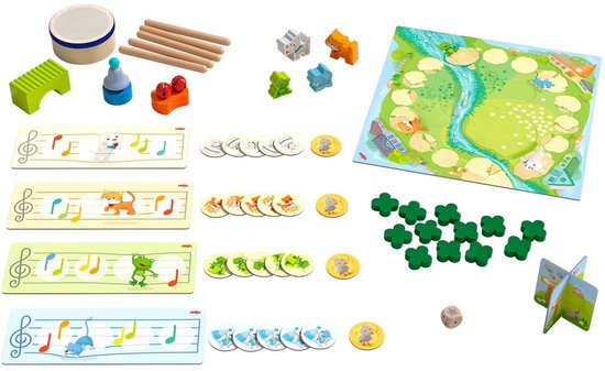 Haba !!! Spel - Mijn eerste spellen - Klankspellenverzameling (Nederlands) = Duits 1307105001 - Frans 1307105003