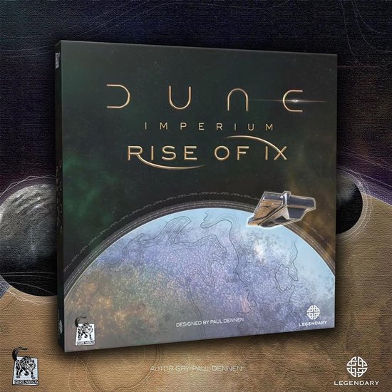 Dune Imperium Rise of Ix Uitbreiding - EN spelregels