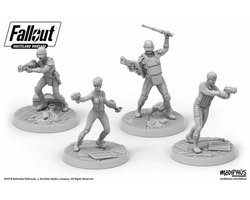 Fallout: Wasteland Warfare - Survivors: Vault Personnel - Uitbreiding - Modiphius Entertainment - Ongeschilderd