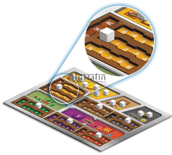 Intrafin Terraforming Mars - Dual Layer Playerboards voor 1-5 spelers - 12+
