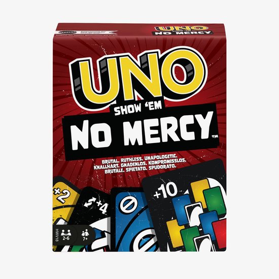 Uno No Mercy spelregels