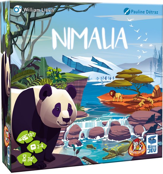 White Goblin Games - Nimalia - Kaartspel - 2 tot 4 spelers - 30 minuten - Vanaf 10 jaar