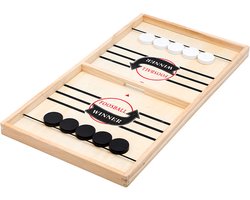 Slingpuck Game - Slingshot - Hockey - Sjoelbak - Drankspel - 35 cm