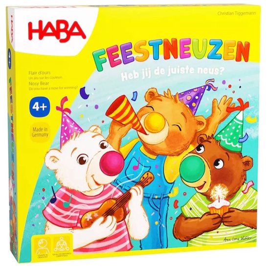 Spel - Feestneuzen - 2 tot 4 spelers - 4+