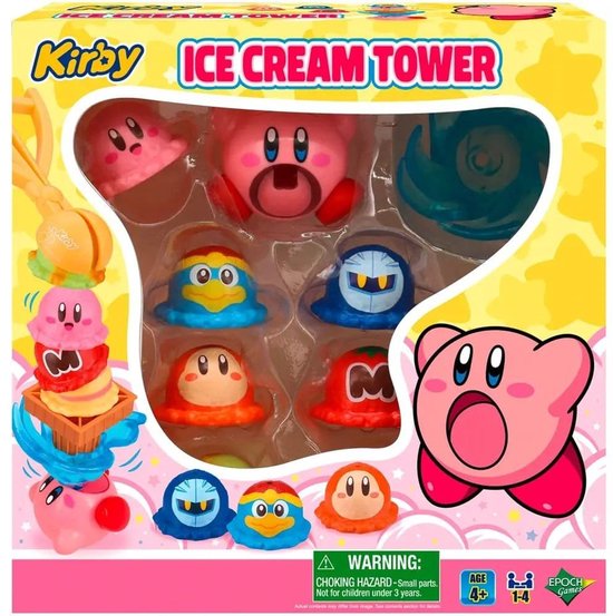 Kirby Ice cream Tower- familie spel vanaf 4 jaar 1-4 spelers