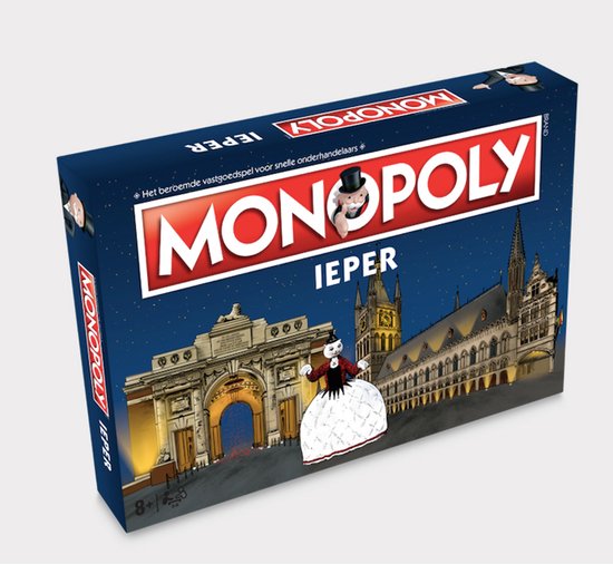 Monopoly Ieper - Familiespel - Min leeftijd 8 jaar
