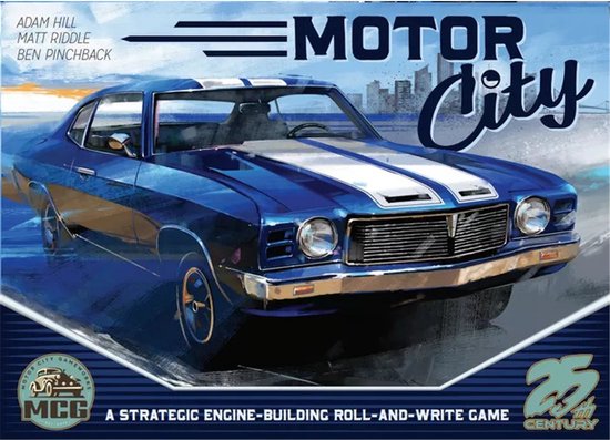 Motor City - Dobbelspel (ENG)