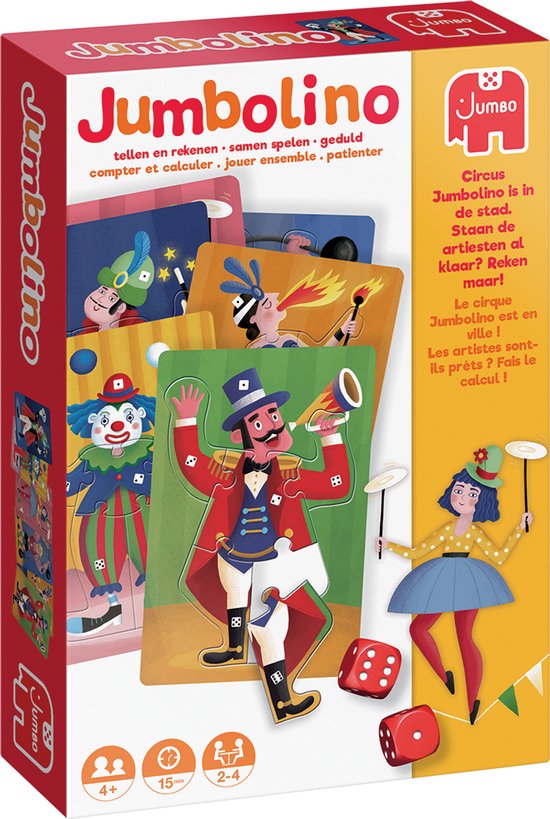 Jumbo - Jumbolino - Kinderspel - vanaf 4 jaar - 2 tot 4 personen