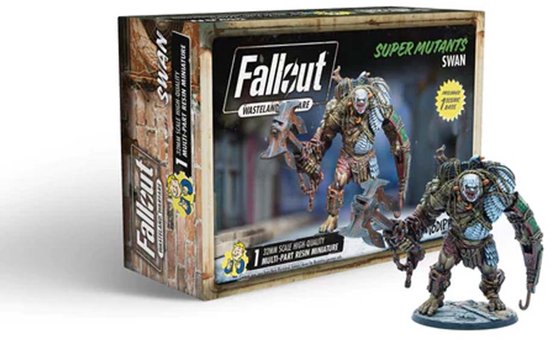 Fallout: Wasteland Warfare - Super Mutants: Swan - Uitbreiding - Modiphius Entertainment - Ongeschilderd