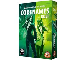White Goblin Games - Codenames Duet - Partyspel - 2 spelers - coöperatieve variant - 15 minuten - Vanaf 10 jaar