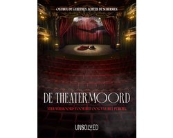Unsolved: De Theatermoord | Coöperatief Moordraadsel - Escape Room voor thuis (1-8 spelers, leeftijd 15 +)