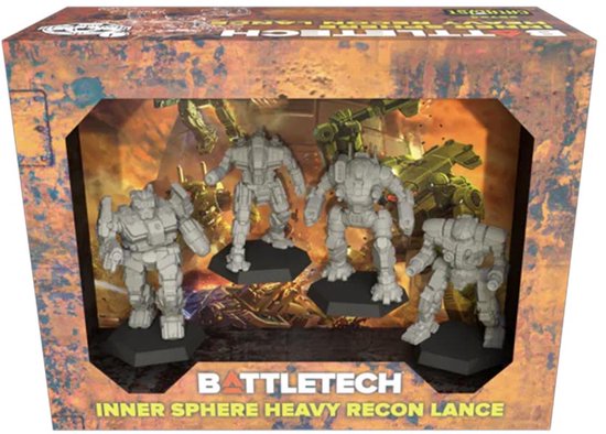 BattleTech: Inner Heavy Recon Lance - Miniatures - Catalyst Game Labs