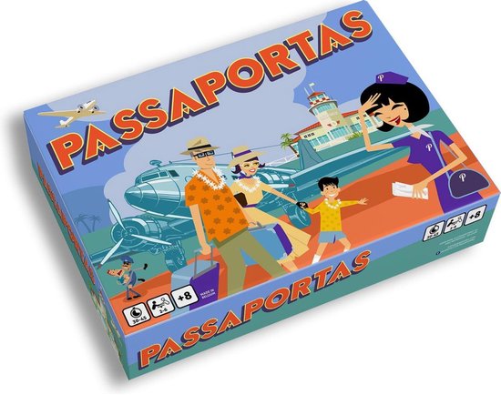 Passaportas Bordspel - Board Game - NE-EN-DU-FR