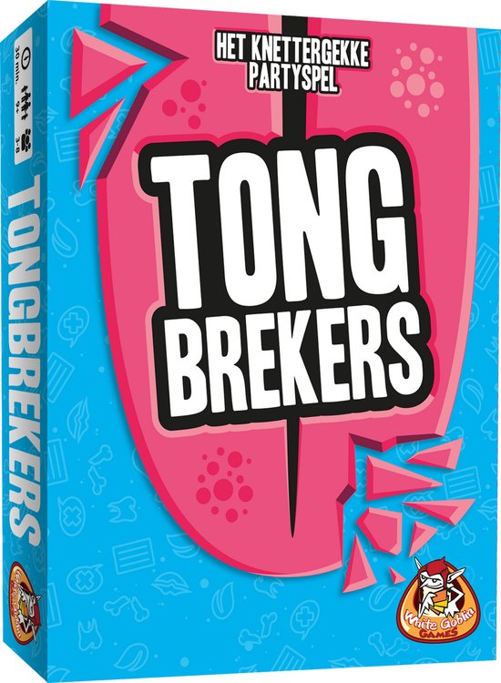 White Goblin Games - Tongbrekers - Kaartspel - 3 tot 8 spelers - 30 minuten - Vanaf 9 jaar - Hillarisch partyspel