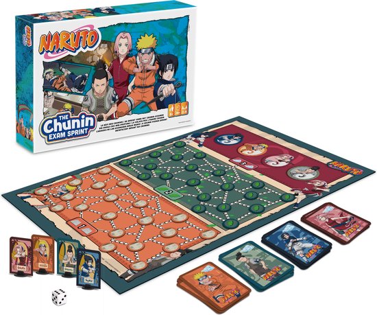 Naruto: De Sprint voor het Chunin-Examen Bordspel