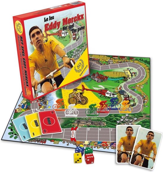 Gamesformotion Eddy Merckx Bordspel - Jubileum Editie
