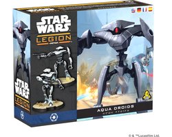 Star Wars Legion - Aqua Droid Unit Expansion – Unpainted Requires Assembly