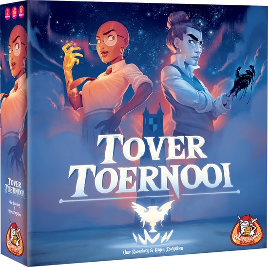 White Goblin Games - Tovertoernooi - 2 persoonsspel - 2 spelers - 45 minuten - Vanaf 12 jaar