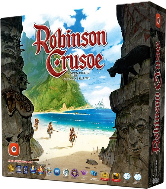 Robinson Crusoe Adventures on the Cursed Island - Bordspel