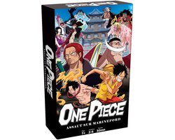 Omgoods- Strategisch Familiespel - One Piece - Aanval op Marineford - 2 tot 6 spelers - 7 jaar + - Epische slag met piraten en mariniers - Bordspel
