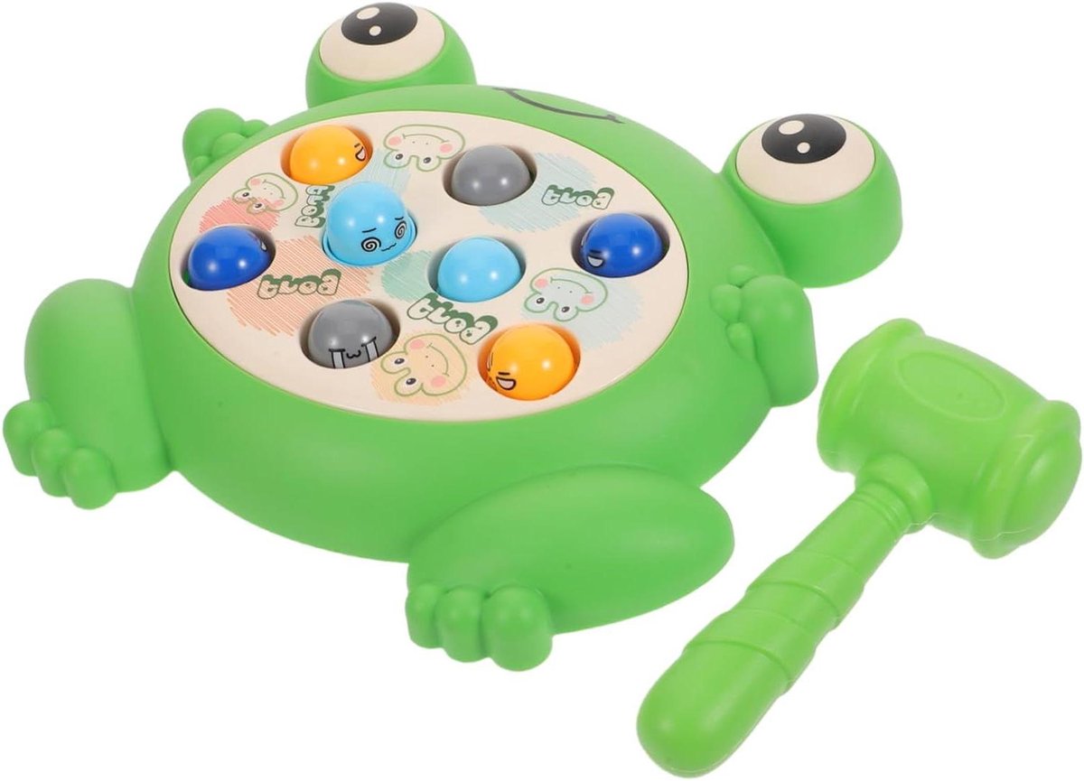Educatief Hamerspel - Peuterspel - Vaardigheden Ontwikkelen - Interactief Plezier - 16 x 16 x 5 cm - Multi