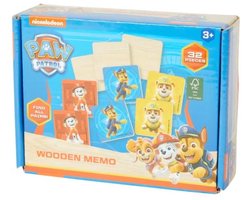 Paw Patrol - Blauw / Multicolor - Karton - Spel - 32 kaarten - Educatief Geheugenspel - Memo spel - Leerspel - geheugen spel