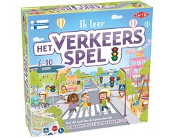 Tactic Ik Leer: Het Verkeersspel – Bordspel – Educatief – Leerzaam Spel over Verkeersregels en Verkeersborden – 2 tot 4 Spelers – Vanaf 6 Jaar
