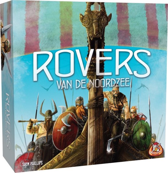 White Goblin Games - Rovers van de Noordzee - expertspel - 2 tot 4 spelers - 60 minuten - Vanaf 12 jaar
